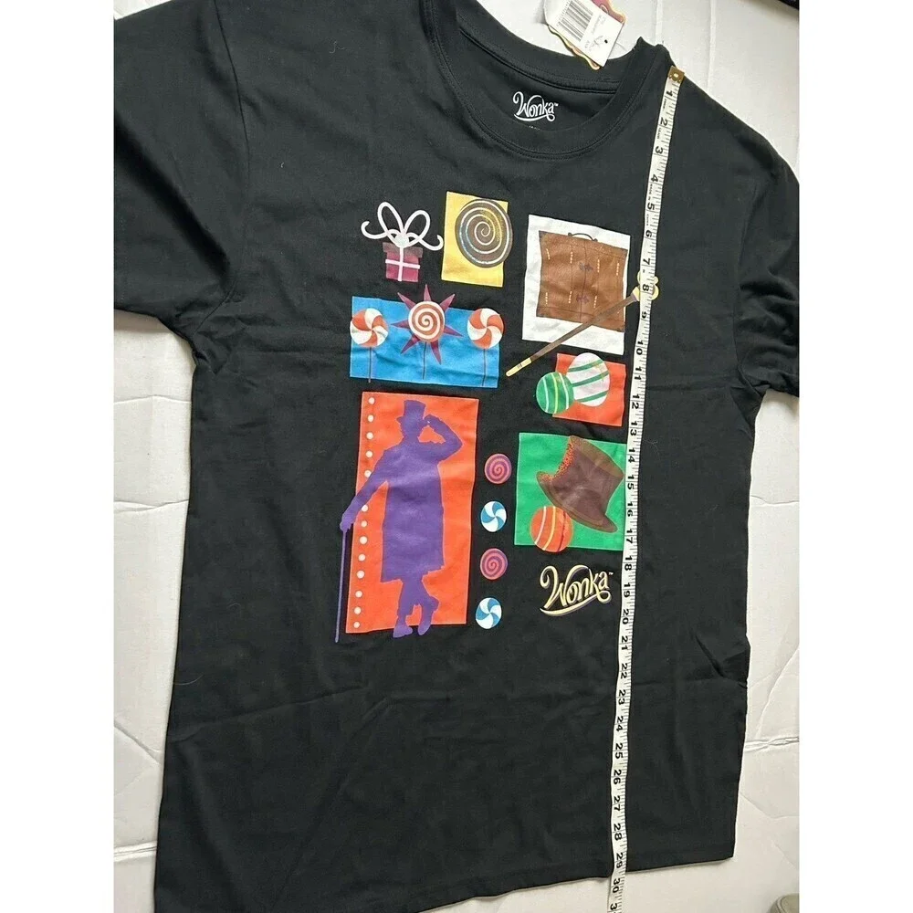 Wonka Black T-shirt NWT size Large